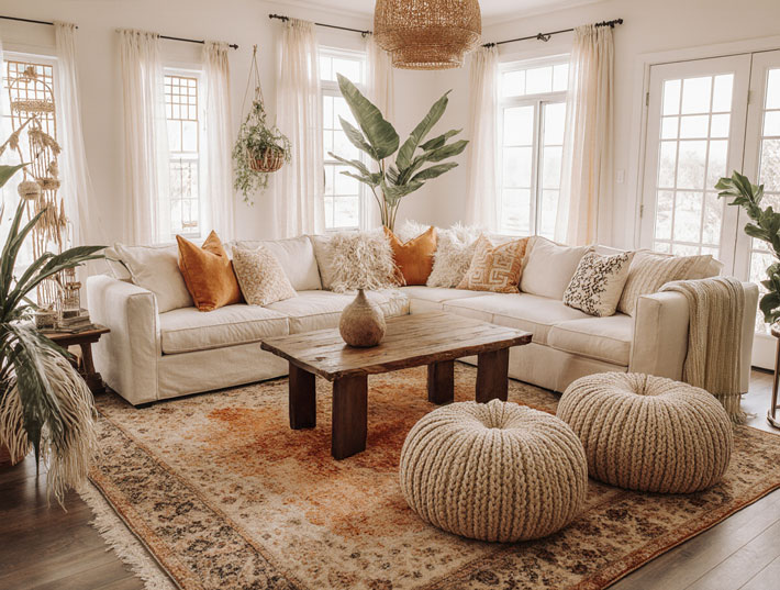 boho livingroom